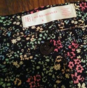 Floral Printed Skinny Jeans